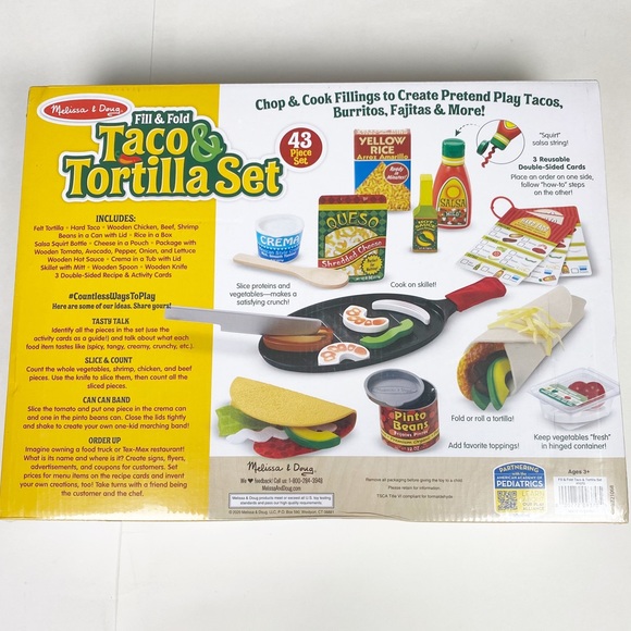 Surprising Melissa And Doug Taco Set Photos